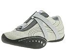 Buy discounted Michelle K Kids - Maximum - Limit Double V Strap Slip on (Youth) (Silver Sparkle Suede/Blacktrim) - Kids online.