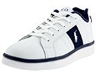 Polo Ralph Lauren Kids - Racquet (Youth) (White/Navy Leather) - Kids,Polo Ralph Lauren Kids,Kids:Boys Collection:Youth Boys Collection:Youth Boys Athletic:Athletic - Lace Up
