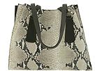Donald J Pliner Handbags - Jade-Cobra (White/Expresso) - Accessories,Donald J Pliner Handbags,Accessories:Handbags:Shoulder