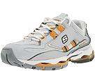 Buy Skechers - Adrenaline (Silver Leather/Orange Mesh) - Women's, Skechers online.