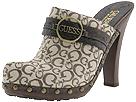 Guess - Whitney (Brown Logo) - Women's,Guess,Women's:Women's Casual:Clogs:Clogs - Wooden