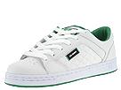 Globe - Libertine (White/Kelly Green Soft Action Leather) - Men's,Globe,Men's:Men's Athletic:Skate Shoes