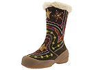 Shoe Be Doo - D720 (Children) (Brown Suede/Multi Embroidery) - Kids,Shoe Be Doo,Kids:Girls Collection:Children Girls Collection:Children Girls Dress:Dress - European