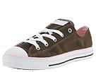Buy discounted Converse Kids - Chuck Taylor All Star Velour Ox (Children/Youth) (Chocolate/Pink) - Kids online.