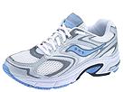 Saucony - Grid Cohesion (White/Silver/Ice Blue) - Women's,Saucony,Women's:Women's Athletic:Athletic