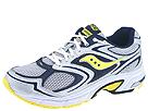 Buy Saucony - Grid Cohesion (Silver/Navy/Yellow) - Men's, Saucony online.