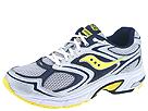 Buy discounted Saucony - Grid Cohesion (Silver/Navy/Yellow) - Men's online.