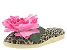 Bonjour Fleurette - Kenya (Leopard Print W/Fuchsia Rose) - Women's,Bonjour Fleurette,Women's:Women's Casual:Slippers:Slippers - Outdoor Sole