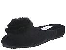 Bonjour Fleurette - Vanity (Black W/Fur Rosette &amp; Chinese Knot) - Women's,Bonjour Fleurette,Women's:Women's Casual:Slippers:Slippers - Outdoor Sole