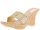 J Lo - Caitlin (Gold) - Women's,J Lo,Women's:Women's Casual:Casual Sandals:Casual Sandals - Wedges