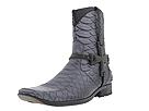 Mark Nason - Clemenza (Charcoal Leather/Snake Detail) - Men's,Mark Nason,Men's:Men's Dress:Dress Boots:Dress Boots - Zip-On