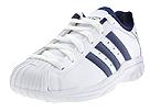 Buy discounted Adidas Kids - Superstar 2G C (Youth) (White/New Navy) - Kids online.