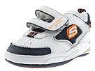 Skechers Kids - Vigor - Dabbler (Infant) (White/Navy) - Kids,Skechers Kids,Kids:Boys Collection:Infant Boys Collection:Infant Boys Pre-Walker