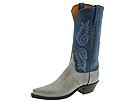 Lucchese - N4005 (Lizard Platinum/Blue) - Women's,Lucchese,Women's:Women's Casual:Casual Boots:Casual Boots - Pull-On