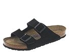 Birkenstock - Arizona Soft Footbed (Black Suede) - Men's,Birkenstock,Men's:Men's Casual:Casual Sandals:Casual Sandals - Slides