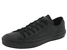 Converse - Chuck Taylor All Star Leather Ox (Black Monochrome) - Footwear
