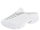 Easy Spirit - Competitor (White/Silver Leather) - Women's,Easy Spirit,Women's:Women's Casual:Casual Flats:Casual Flats - Clogs