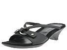 Bandolino - Inga (Black Leather) - Women's,Bandolino,Women's:Women's Casual:Casual Sandals:Casual Sandals - Slides/Mules