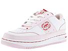 Buy Rhino Red by Marc Ecko - Cartel - Van Ness (White Leather/Light Pink Patent Trim) - Women's, Rhino Red by Marc Ecko online.
