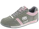 Rhino Red by Marc Ecko - Instinct - Razz (Gray Suede/Pink Trim) - Women's,Rhino Red by Marc Ecko,Women's:Women's Casual:Oxfords:Oxfords - Rugged