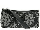 XOXO Handbags - Loudspeaker Jacquard Top Zip (Black/White) - Accessories,XOXO Handbags,Accessories:Handbags:Shoulder