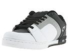 DVS Shoe Company - Robson (White/Black Leather) - Men's