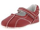Buy Preschoolians - I'm Walking Barefoot Sport Mary Jane (Infant/Children) (Red/White Stitching) - Kids, Preschoolians online.