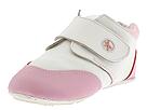 Preschoolians - I'm Walking Barefoot Hook & Loop (Infant/Children) (White/Pink) - Kids,Preschoolians,Kids:Girls Collection:Infant Girls Collection:Infant Girls Pre-Walker