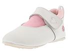 Preschoolians - I'm Walking Barefoot Lycra Mary Jane (Infant/Children) (White/Pink) - Kids,Preschoolians,Kids:Girls Collection:Infant Girls Collection:Infant Girls Pre-Walker