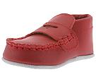 Buy discounted Preschoolians - Cover My Foot Not Loafing Around (Infant) (Red Smooth) - Kids online.