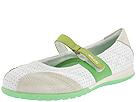 Ecco - Active Maryjane (White Leather/Ice White Suede/Apple/Meadow) - Women's,Ecco,Women's:Women's Casual:Casual Flats:Casual Flats - Mary-Janes