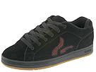 Sneaux - Dude (Black/Red Suede/Mesh) - Men's,Sneaux,Men's:Men's Athletic:Skate Shoes