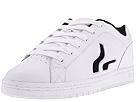 Sneaux - Dude (White/Black Leather/Suede) - Men's