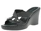 Bandolino - Ileana (Black Leather) - Women's,Bandolino,Women's:Women's Casual:Casual Sandals:Casual Sandals - Slides/Mules
