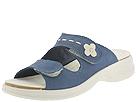 Ecco - Primo 2 Strap Slide (Denim Blue Nubuck) - Women's,Ecco,Women's:Women's Casual:Casual Sandals:Casual Sandals - Slides/Mules