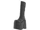 Pleaser USA - Stack 301 (Black Pu) - Women's,Pleaser USA,Women's:Women's Casual:Casual Boots:Casual Boots - High Heel