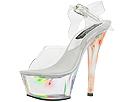 Pleaser USA - Lite-208 (Clear Pvc/Clear) - Women's,Pleaser USA,Women's:Women's Dress:Dress Sandals:Dress Sandals - Evening