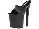 Pleaser USA - Taboo-701 (Black Leather/Black) - Women's,Pleaser USA,Women's:Women's Dress:Dress Sandals:Dress Sandals - Backless