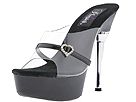 Pleaser USA - Allure-601H (Black/Black) - Women's,Pleaser USA,Women's:Women's Dress:Dress Sandals:Dress Sandals - Backless