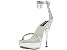 Pleaser USA - Allure-663 (Silver/Clear) - Women's,Pleaser USA,Women's:Women's Dress:Dress Sandals:Dress Sandals - Evening