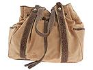 Buy Liz Claiborne Handbags - Softly Ruched Nylon Rose Satchel (Biscuit) - Accessories, Liz Claiborne Handbags online.