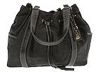 Liz Claiborne Handbags - Softly Ruched Nylon Rose Satchel (Black) - Accessories,Liz Claiborne Handbags,Accessories:Handbags:Drawstring