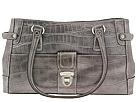 Liz Claiborne Handbags - Suffolk Metallic Croco Satchel (Silver) - Accessories,Liz Claiborne Handbags,Accessories:Handbags:Satchel