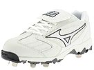 Buy Mizuno - 9-Spike Classic Low G4 (White/Silver) - Men's, Mizuno online.