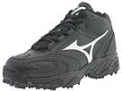 Mizuno - 9-Spike Premier Mid G3 (Black/Silver) - Men's,Mizuno,Men's:Men's Athletic:Cleats