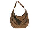 Whiting & Davis Handbags - Semi Precious Stone Handle Crescent (Bronze W/Gold Agate) - Accessories,Whiting & Davis Handbags,Accessories:Handbags:Mini