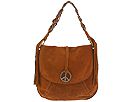 Lucky Brand Handbags - Joplin Medium Suede Flap (Cognac) - Accessories,Lucky Brand Handbags,Accessories:Handbags:Shoulder