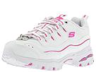 Skechers Kids - Energy2 - Authentics (Children/Youth) (White/Hot Pink) - Kids,Skechers Kids,Kids:Girls Collection:Children Girls Collection:Children Girls Athletic:Athletic - Lace Up