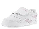 Buy Reebok Kids - Classic Crackle Crib GP (Infant) (White/Pink Glaze/Tutu Pink) - Kids, Reebok Kids online.