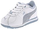 Buy discounted Puma Kids - Turin Leather Inf (Infant/Children) (White/Blue Fog) - Kids online.